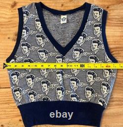 RARE 1960s Elvis Presley Knit Vest & Hat Set Cathy Thousand Oaks CA Original