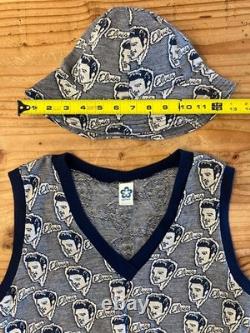 RARE 1960s Elvis Presley Knit Vest & Hat Set Cathy Thousand Oaks CA Original