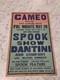 Rare 1960s Frankenstein Spook Show Window Card Poster Elvis Presley Carolina