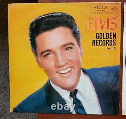 RARE 1963 JAPAN Elvis Presley ELVIS' GOLDEN RECORDS VOL. 3 RA-5263