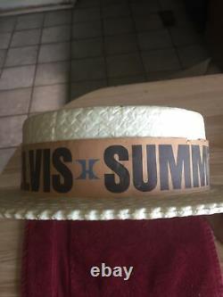 RARE 1970s Elvis Presley Souvenir Summer Concert Tour Hat From Las Vegas Hi