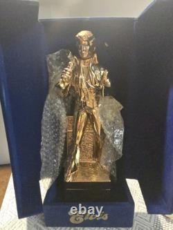 RARE 1977 Sincerely Elvis Presley McCormick Gold Decanter Music Box 16 (A242)