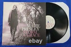 RARE 2012 Autograph Signed Lisa Marie (Elvis daughter) Presley-Storm & Grace LP