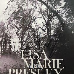 RARE 2012 Autograph Signed Lisa Marie (Elvis daughter) Presley-Storm & Grace LP