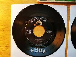 RARE 2 Disc Set Elvis Presley ELVIS PRESLEY EPB-1254 with rare ads back