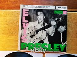 RARE 2 Disc Set Elvis Presley ELVIS PRESLEY EPB-1254 with rare ads back