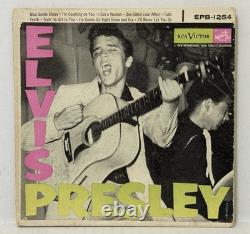 RARE AD BACK Elvis Presley Elvis Presley on RCA EPB-1254 COVER ONLY