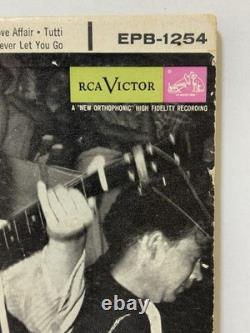 RARE AD BACK Elvis Presley Elvis Presley on RCA EPB-1254 COVER ONLY