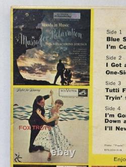RARE AD BACK Elvis Presley Elvis Presley on RCA EPB-1254 COVER ONLY