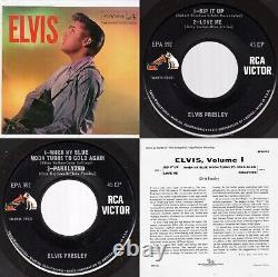 RARE DOS (EX/NM) Elvis Presley Elvis, Volume 1 RCA Victor EPA-992 1965