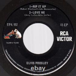 RARE DOS (EX/NM) Elvis Presley Elvis, Volume 1 RCA Victor EPA-992 1965