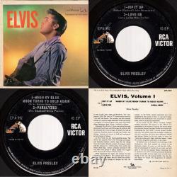 RARE DOS Elvis Presley Elvis, Volume 1 RCA Victor EPA-992 1965 Rockabilly