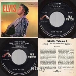 RARE DOS VG++ Elvis Presley Elvis, Volume 1 RCA Victor EPA-992 1965 Rockabilly