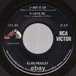 RARE DOS VG++ Elvis Presley Elvis, Volume 1 RCA Victor EPA-992 1965 Rockabilly