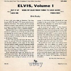 RARE DOS VG++ Elvis Presley Elvis, Volume 1 RCA Victor EPA-992 1965 Rockabilly
