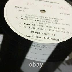 RARE ELVIS PRESLEY 1957 Christmas Album NM UK WHITE LABEL TEST PRESSING RCA