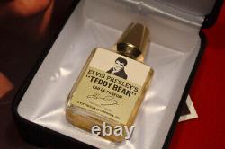 RARE ELVIS PRESLEY 1957 PERFUME Teddy Bear with Box Perfect LABEL Free Ship