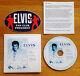 Rare! Elvis Presley 2020 Fan Club Pres Holiday Promo Cd Mint Insert & Sticker