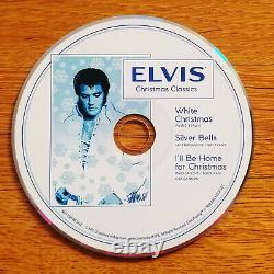 RARE! ELVIS PRESLEY 2020 Fan Club Pres HOLIDAY PROMO CD MINT Insert & Sticker