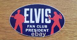 RARE! ELVIS PRESLEY 2020 Fan Club Pres HOLIDAY PROMO CD MINT Insert & Sticker