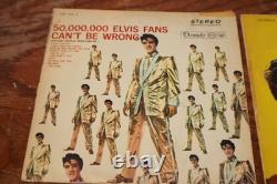 RARE ELVIS PRESLEY 50,000,000 Elvis Fans Cant Be Wrong KOREA Paradise LD-179-A