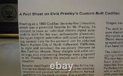 RARE ELVIS PRESLEY GOLD CAR CADILLAC Promo Tour GEORGE BARRIS 60s LA not LP LOOK
