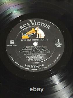 RARE ELVIS PRESLEY Gold Records Volume 4 RCA LPM 3921 1968 VG MONO CANADA Press