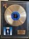 Rare! Elvis Presley Limited Edition 1 Of 50 Gold Disc Lp Vinyl Record Award