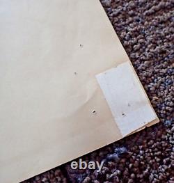RARE ELVIS PRESLEY MOVIE POSTER German Version Fan Club Flaming Star 1SH