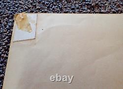 RARE ELVIS PRESLEY MOVIE POSTER German Version Fan Club Flaming Star 1SH