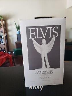 RARE ELVIS PRESLEY McCORMICK WHISKEY LIQUOR BOTTLE MUSIC BOX ONLY THE LONELY