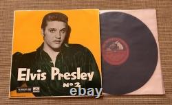 RARE ELVIS PRESLEY No. 2 LP 1957 UK HMV MONO CLP 1105 G2WP7207/8 READ CAREFULLY