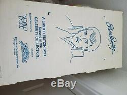 RARE ELVIS PRESLEY PORCELAIN DOLL WithCONCERT TICKET