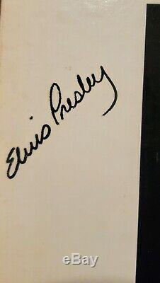 RARE ELVIS PRESLEY Signed LOVE LETTERS FROM ELVIS Album RCA Record LP withLOA COA