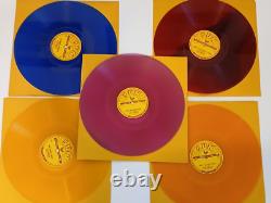 RARE ELVIS PRESLEY Sun Records- Color Vinyl 78' Set Of 5 70s REISSUE (VG+ / NM)