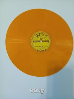RARE ELVIS PRESLEY Sun Records- Color Vinyl 78' Set Of 5 70s REISSUE (VG+ / NM)