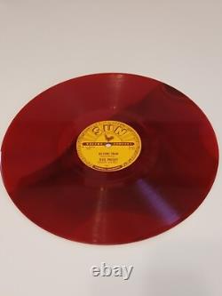 RARE ELVIS PRESLEY Sun Records- Color Vinyl 78' Set Of 5 70s REISSUE (VG+ / NM)