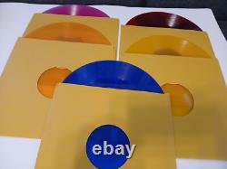 RARE ELVIS PRESLEY Sun Records- Color Vinyl 78' Set Of 5 70s REISSUE (VG+ / NM)