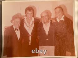 RARE ELVIS Presley Photo Orig 8x 10 Jimmy Velvet Stamped Reverse Old Kodak