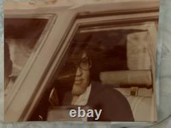 RARE ELVIS Presley Photo Orig 8x 10 Jimmy Velvet Stamped Reverse Old Kodak