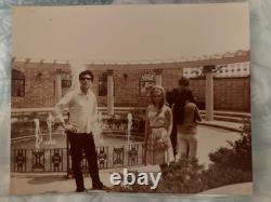 RARE ELVIS Presley Photo Orig 8x 10 Jimmy Velvet Stamped Reverse Old Kodak