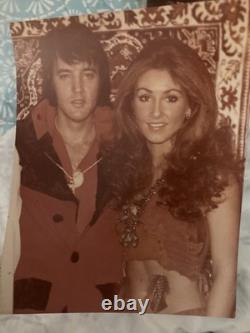 RARE ELVIS Presley Photo Orig 8x 10 Jimmy Velvet Stamped Reverse Old Kodak