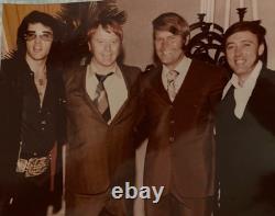 RARE ELVIS Presley Photo Orig 8x 10 Jimmy Velvet Stamped Reverse Old Kodak