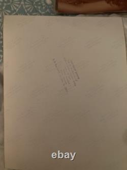 RARE ELVIS Presley Photo Orig 8x 10 Jimmy Velvet Stamped Reverse Old Kodak