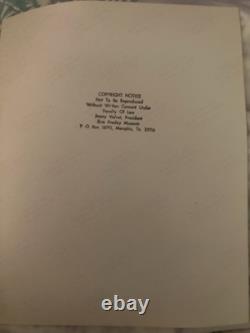 RARE ELVIS Presley Photo Orig 8x 10 Jimmy Velvet Stamped Reverse Old Kodak