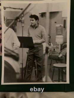 RARE ELVIS Presley Photo Original 8X10 Jimmy Velvet Stamped Reverse