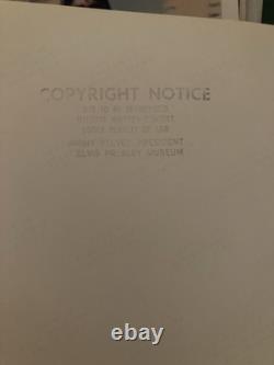 RARE ELVIS Presley Photo Original 8X10 Jimmy Velvet Stamped Reverse