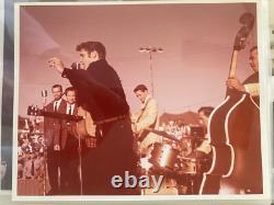 RARE ELVIS Presley Photo Original 8X10 Jimmy Velvet Stamped Reverse V003