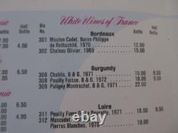 RARE! EXCELLENT! 1975 Elvis Presley Summer Festival Souvenir Menu + Poster