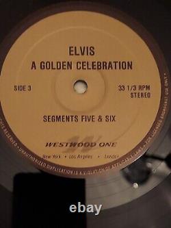 RARE! Elvis Presley 1984 Westwood One Radio Show Elvis A Golden Celebration 3LPs